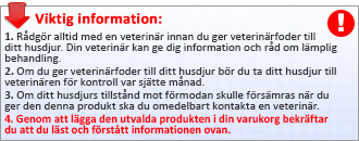 Viktig information