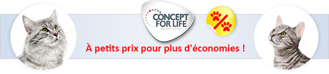 Croquettes Concept For Life Pour Chat A Prix Discount Sur Bitiba Fr