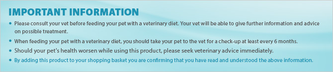 Vet Food Disclaimer