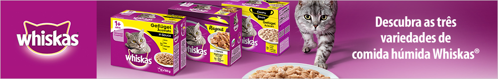 Comida húmida whiskas